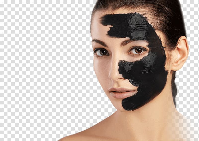 маска с хума и активен въглен за комедони